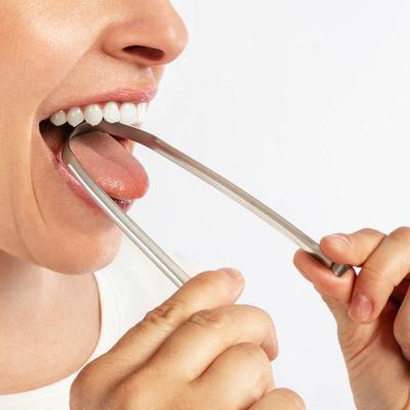 Gratte Langue En Acier Inoxydable 